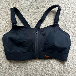 Shefit Women’s Sz Luxe Ultimate Sports Bra Black Adjustable High Impact Wicking